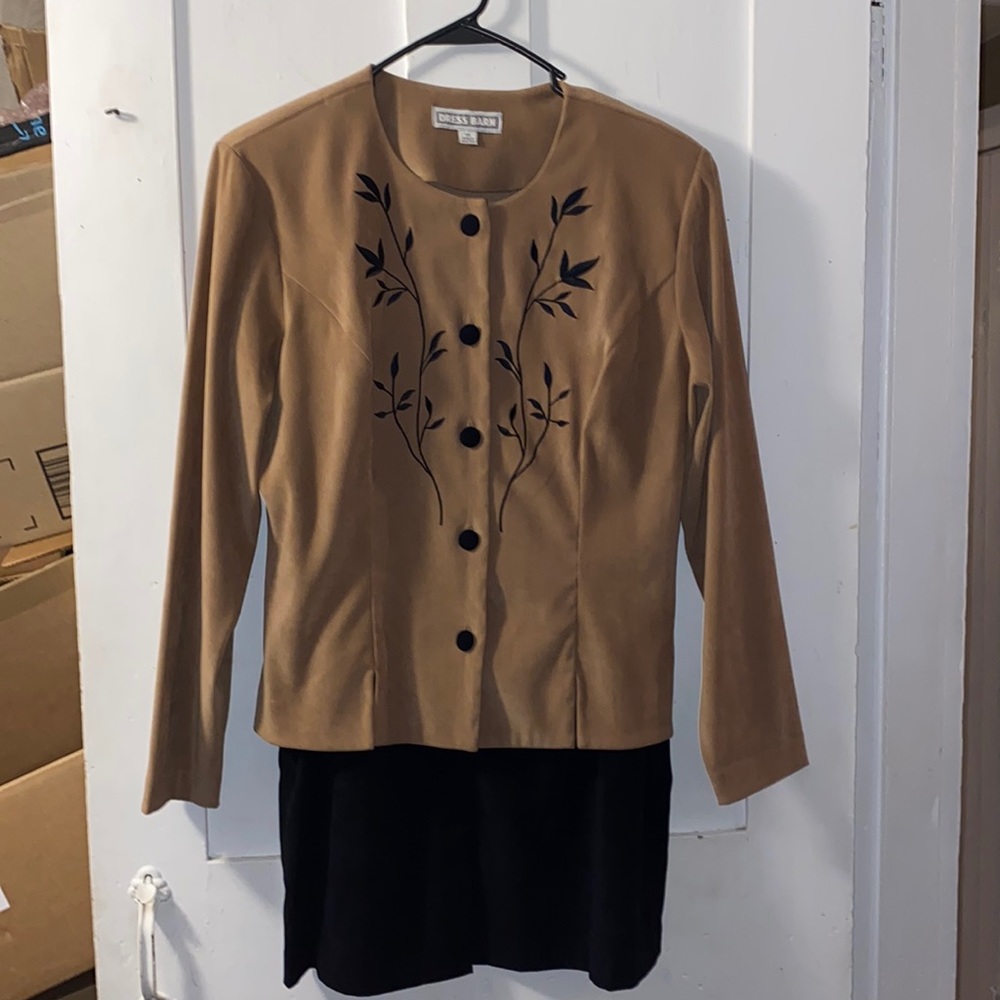 Dress Barn Blazer & Skirt Set